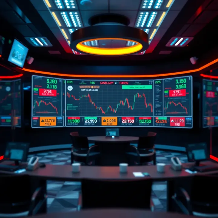 Overview of Binary Options Signal Rooms and Their Functioning Diagram illustrating the concept and flow of signals in a binary options signal room