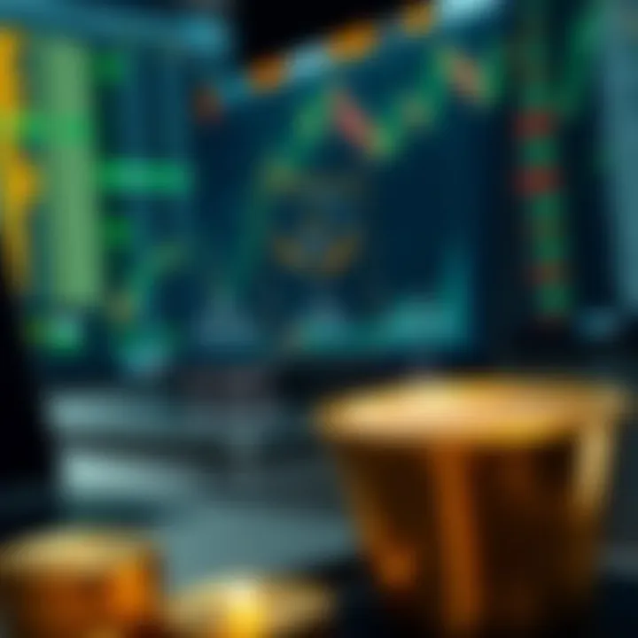 Diagram illustrating basic concepts and operation of binary options trading