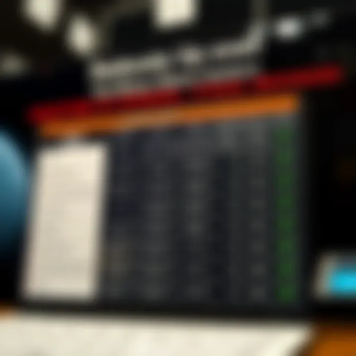 Chart depicting the evaluation criteria for selecting binary options brokers