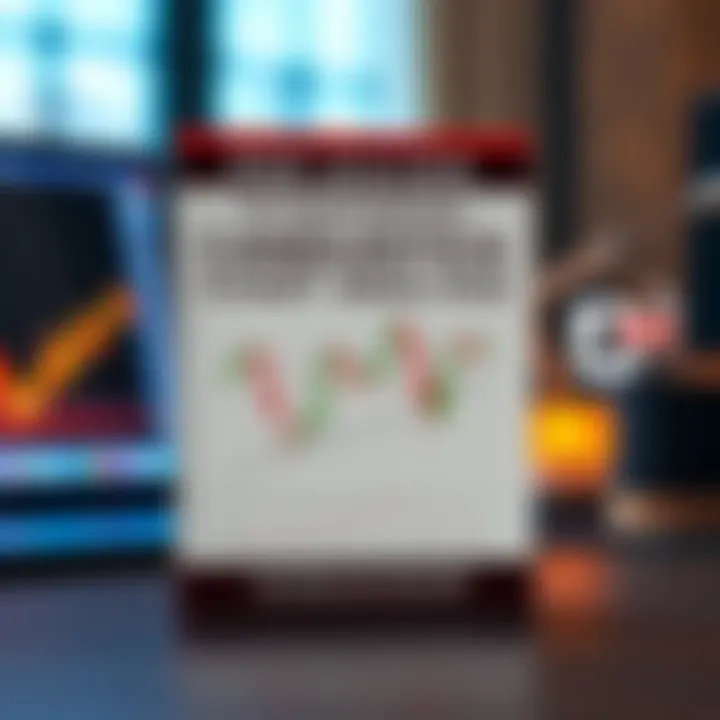 PDF Guide for Mastering Candlestick Chart Analysis PDF guide cover featuring candlestick charts and technical analysis tools for trading education