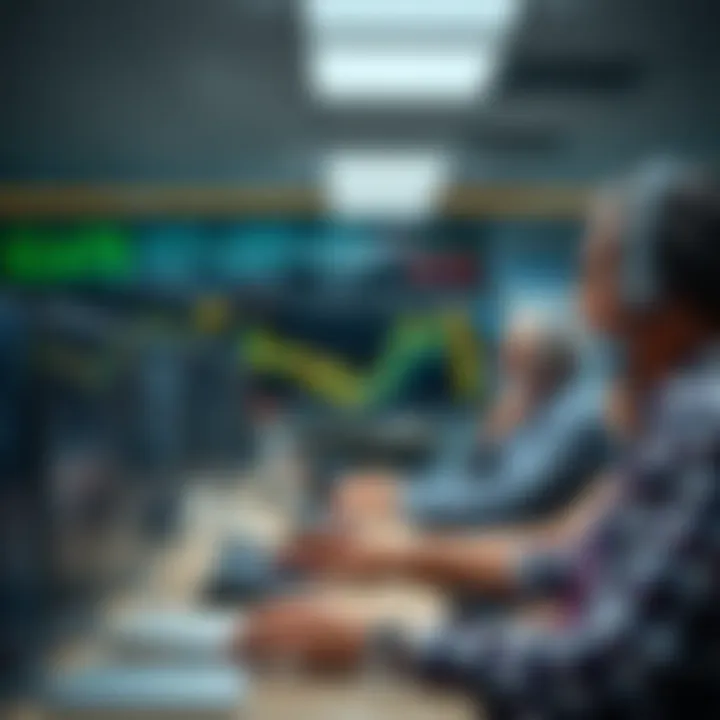 Visual of a safe and risk-free environment for learning financial trading