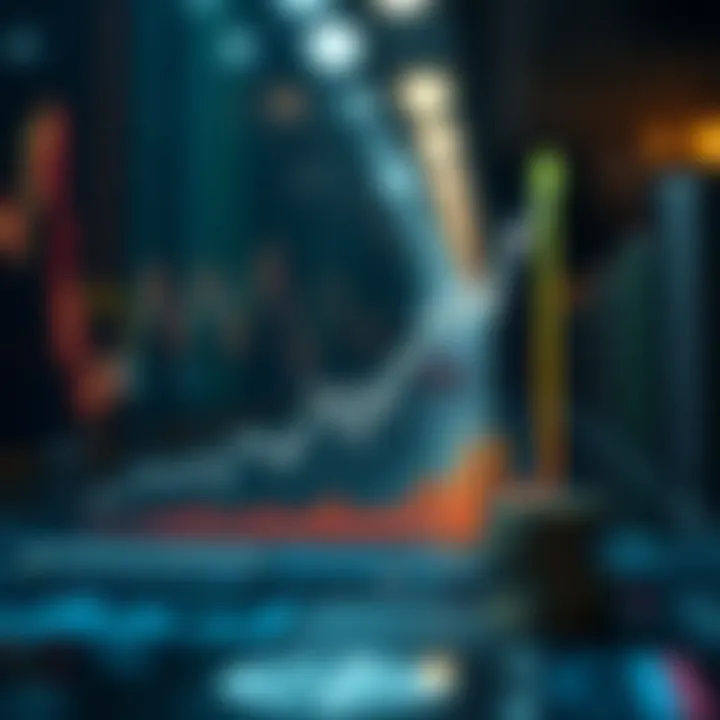 Graph depicting the growth of forex investments through copy trading strategies