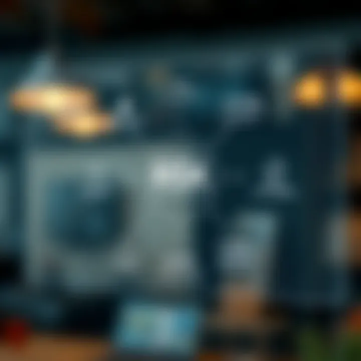 Diagram illustrating key risk management concepts and their integration in business strategy