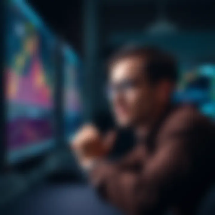 Risk Management and Emotional Control in Forex Trading Visualization of risk management techniques and emotional control for successful Forex trading