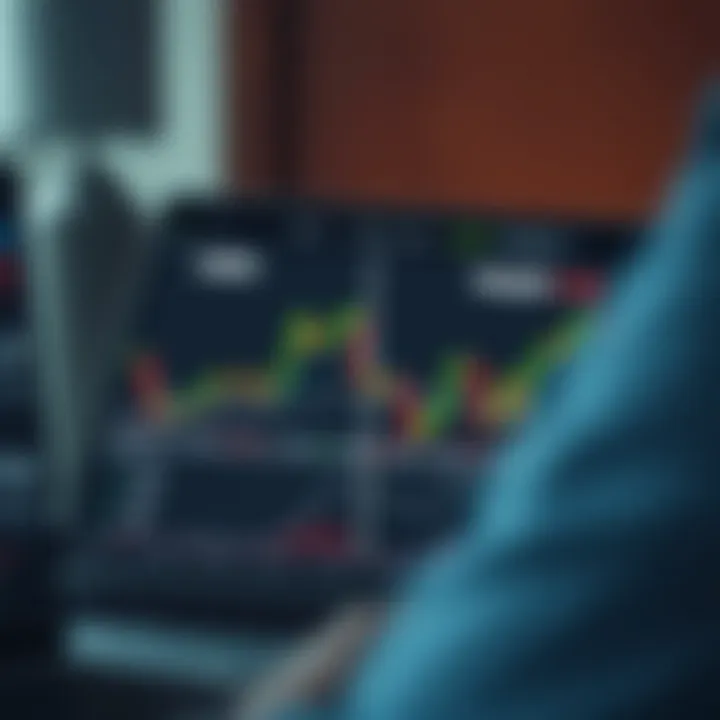 Comparison chart illustrating differences between demo and real trading accounts