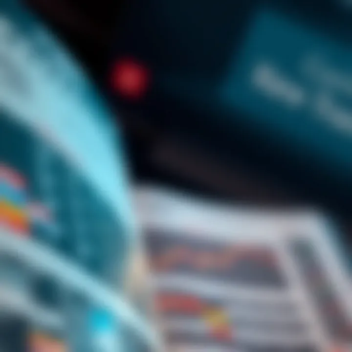 Economic calendar showing scheduled financial events and macroeconomic data releases