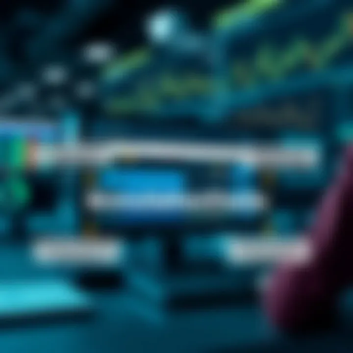 Illustration of financial market simulation tools highlighting key features and benefits