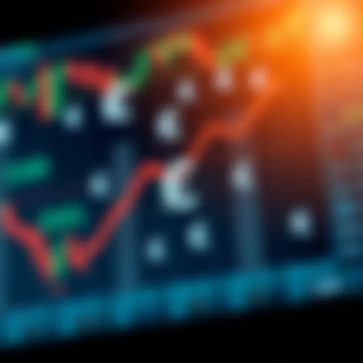 Common Strategies Used in Forex Trading Illustration showing currency symbols and arrows representing Forex trading strategies