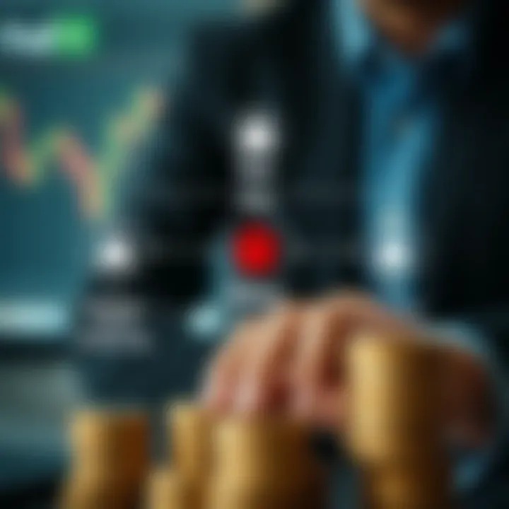 Understanding Free Binary Options Trading and Risk Management Diagram showing the concept of free binary options trading with icons representing risk and security
