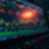 Trading platform interface showing risk management tools and strategy indicators