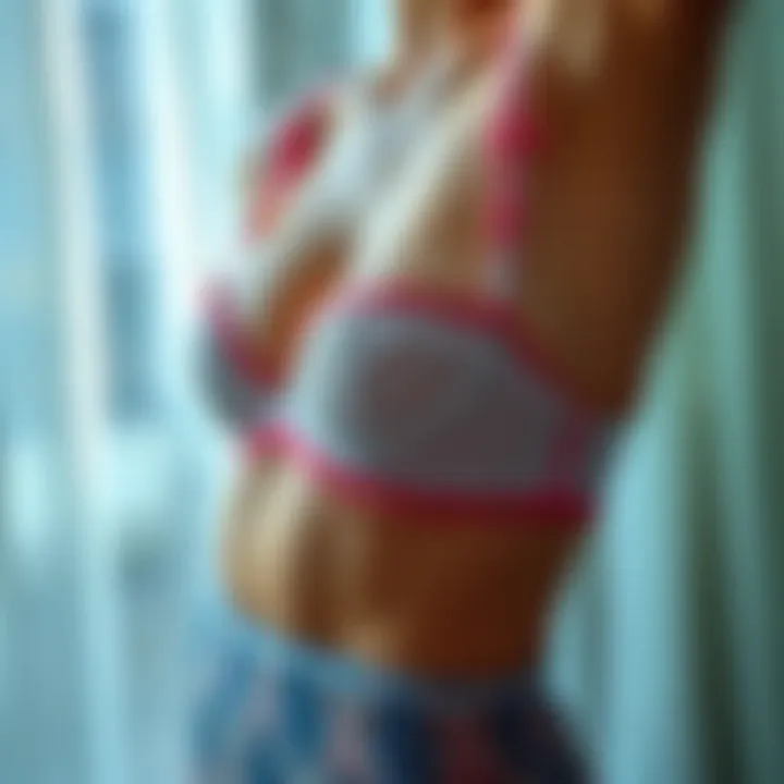 Trendy lingerie pieces showcasing innovative fabric and design