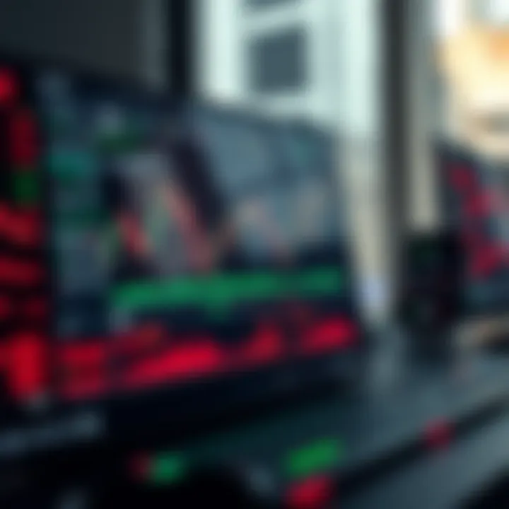 Dashboard displaying trading platform with risk management tools