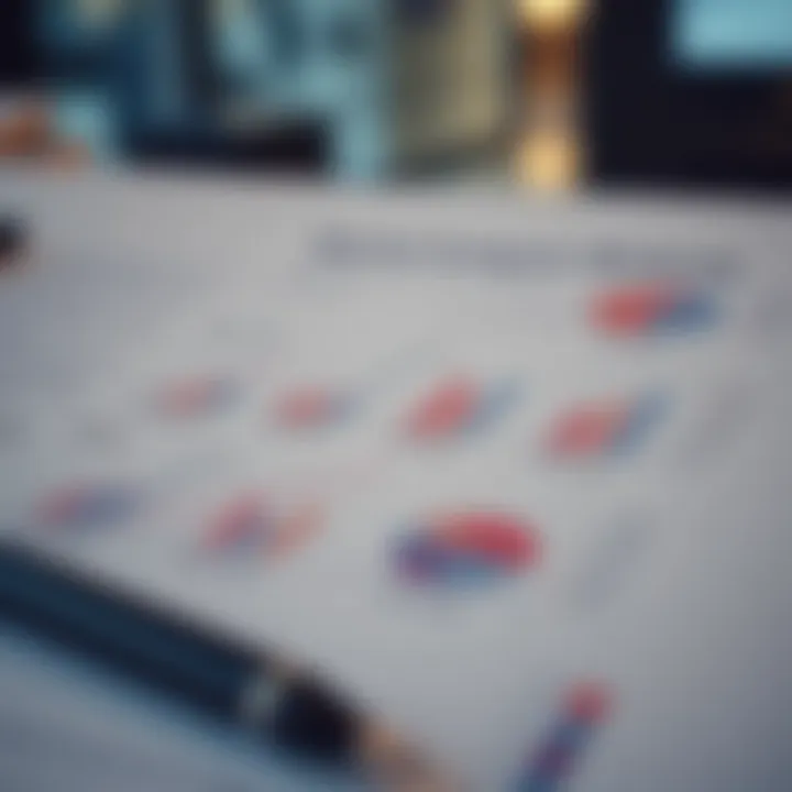 Graph illustrating different market analysis methods including qualitative and quantitative techniques