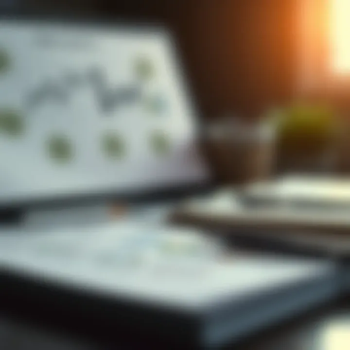 Diagram illustrating different market segments and competitor analysis in strategic planning