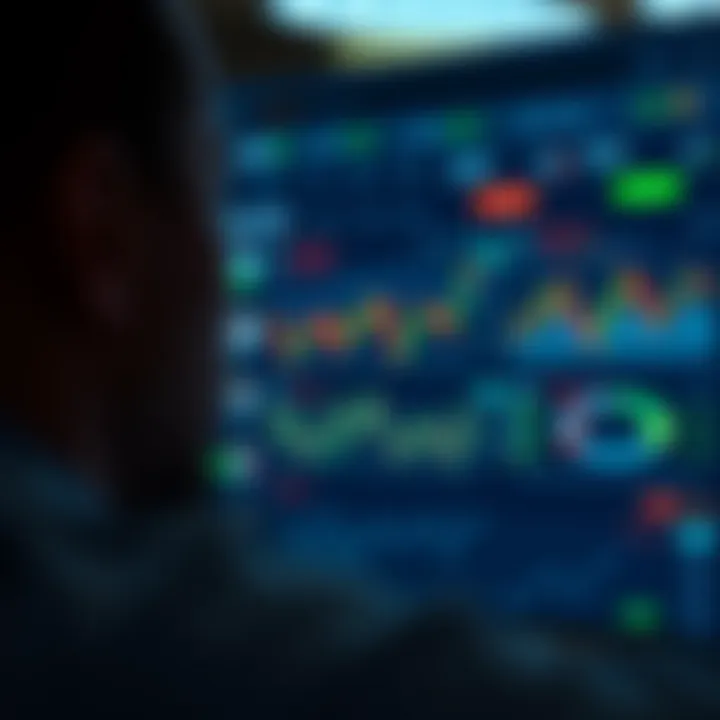 Dashboard showing live financial data and trader profiles on a copy trading platform