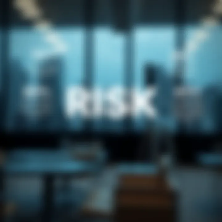 Graphic showing benefits and applications of risk management in business sectors