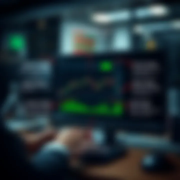 Interface of a secure copy trading platform with key features highlighted