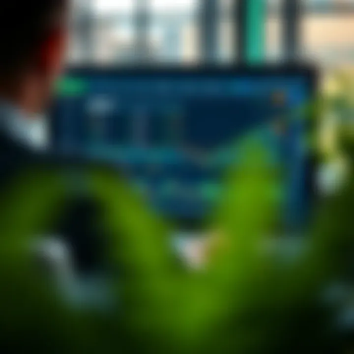 Secure Trading Platform Features for Binary Options in Brazil Illustration of a secure online trading platform interface with various features for binary options trading