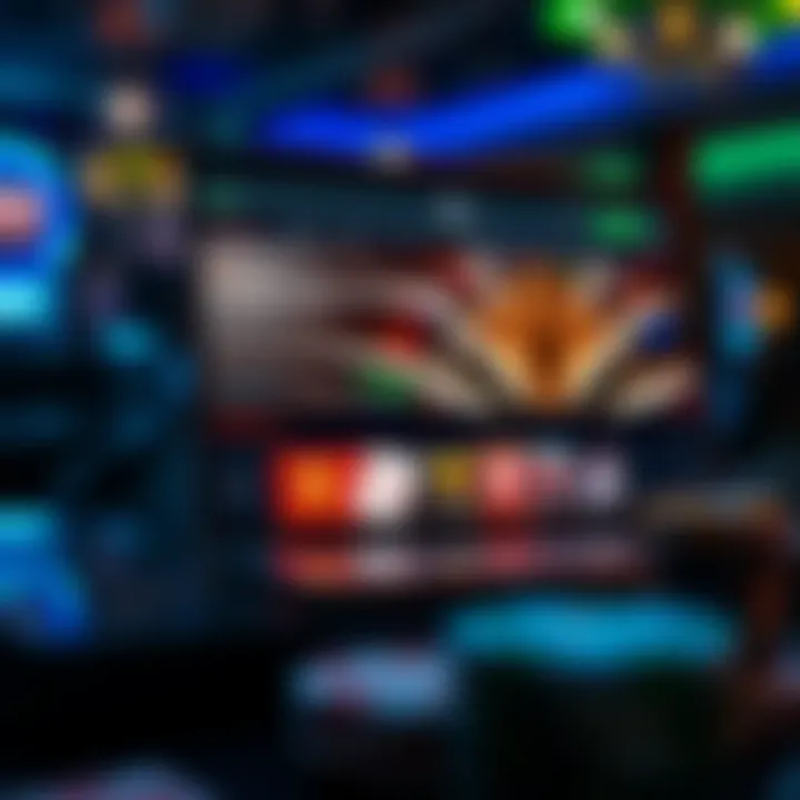 Conceptual graphic of a secure online casino website highlighting trustworthiness and demo mode features