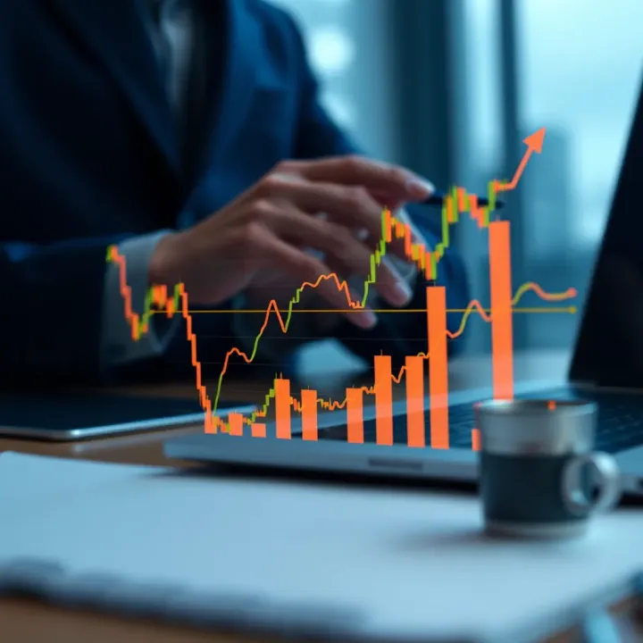 Graph illustrating capital control and performance evaluation in trading