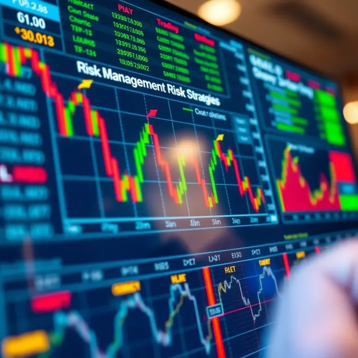 Effective Risk Management Techniques for CLM Binary Options Chart showcasing risk management strategies and key indicators for safe CLM trading