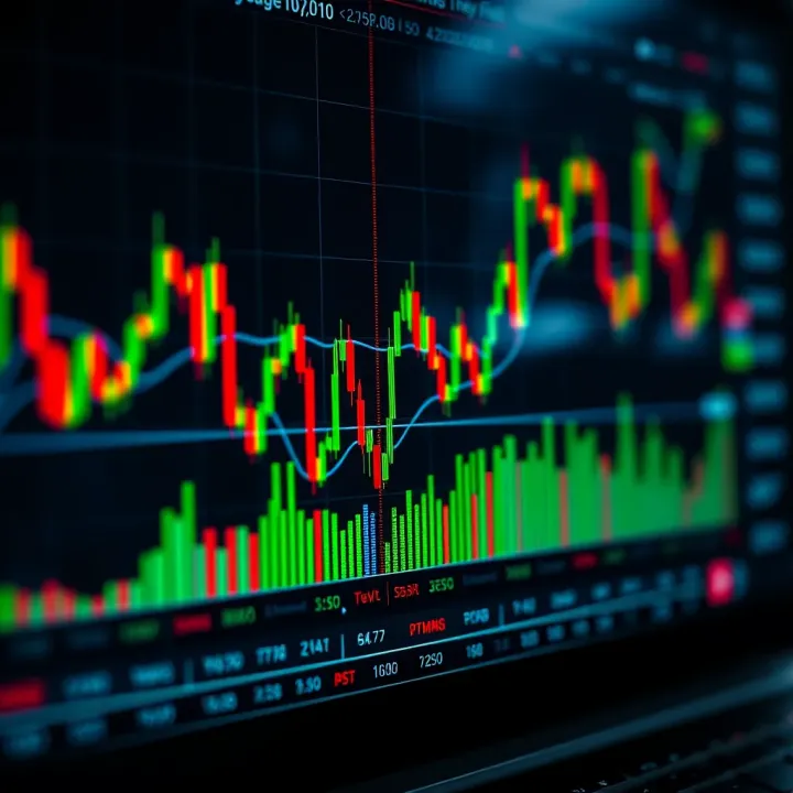 Day Trading Chart Analysis by Oliver Velez Chart showing upward trends and trading signals illustrating day trading strategies