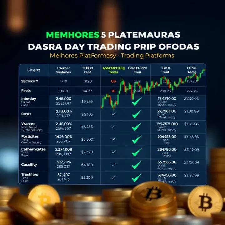 Comparison chart highlighting security, fees, and tools of popular crypto trading platforms