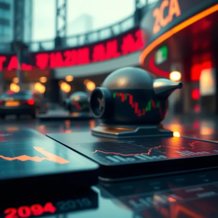 Global financial market fluctuations influenced by economic calendar events