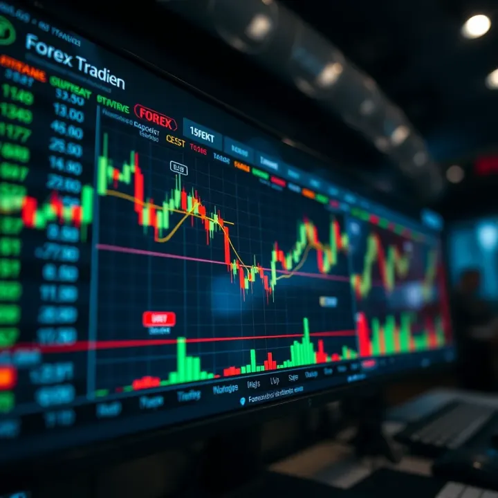 Key Tools and Risk Management in Forex Trading Chart highlighting essential Forex trading tools and risk management strategies