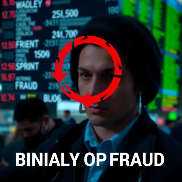 Identifying Fraud and Ensuring Safe Investment in Binary Options Visual representation of warning signs and common fraud tactics in binary options investments