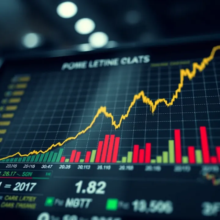 Effect of Major Economic Indicators on Foreign Exchange Market Trends Graph illustrating the impact of major economic indicators on foreign exchange market trends