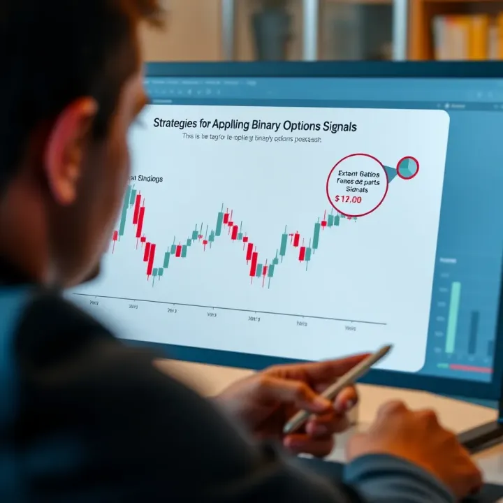 Diagram illustrating effective strategies for interpreting and applying binary options signals