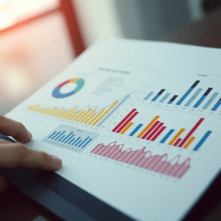Comprehensive Market Analysis with Key Data Insights Detailed market analysis chart with data visualization and research metrics