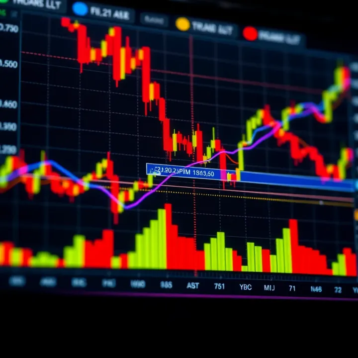 Volatility Patterns and Strategic Binary Options Trading Chart illustrating volatility patterns and strategic trading windows in binary options