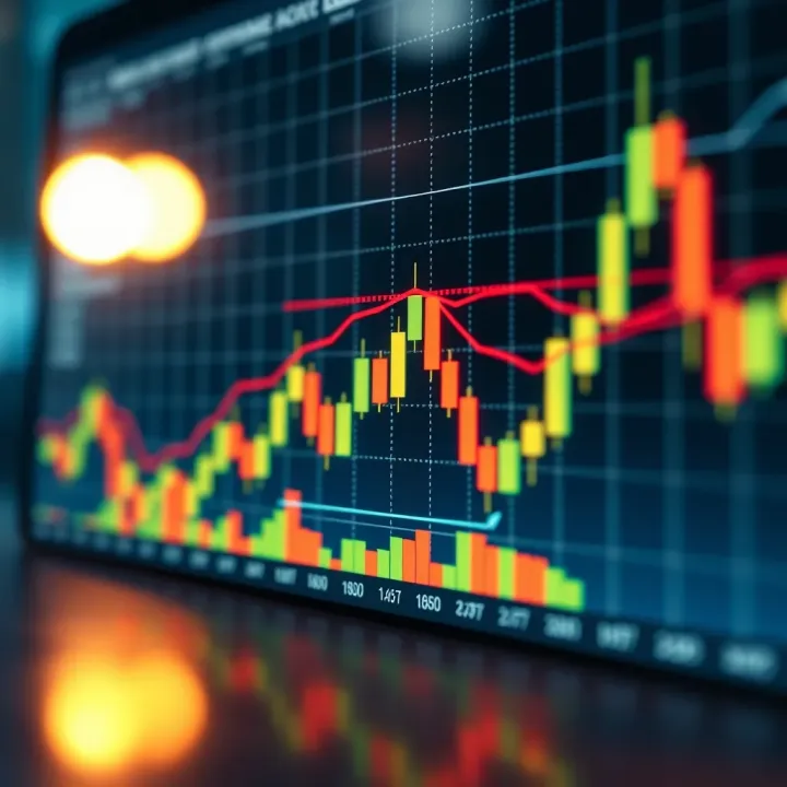 Candlestick Patterns for Price Action in Binary Options Trading Chart displaying candlestick patterns used in binary options trading to analyze price action movements