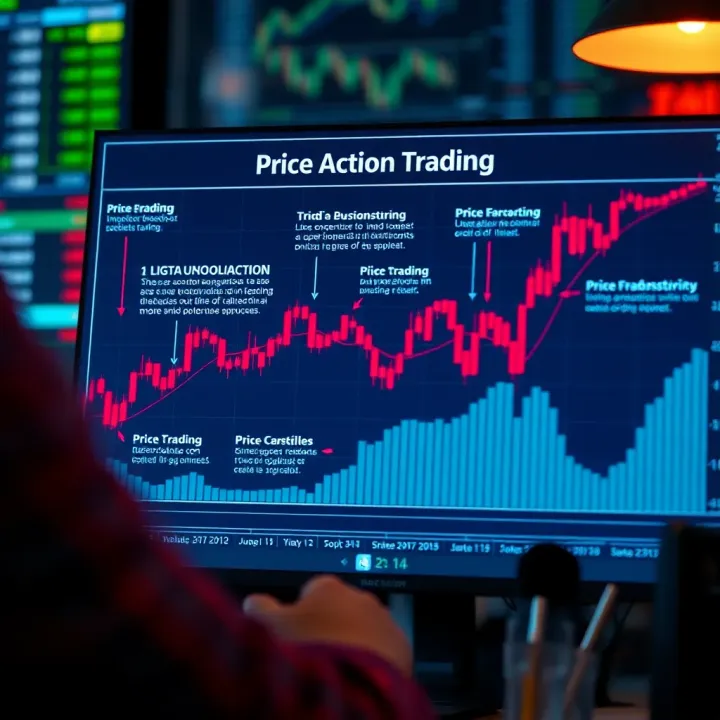 Key Concepts and Applications of Price Action Trading Diagram explaining key concepts and applications of price action trading in the market