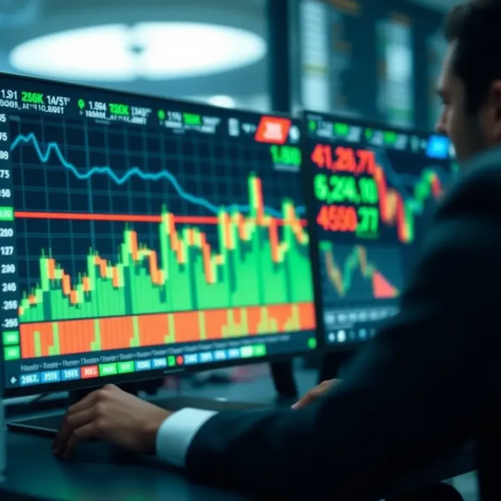 Graphical representation of risk management and performance optimization in short-term trading