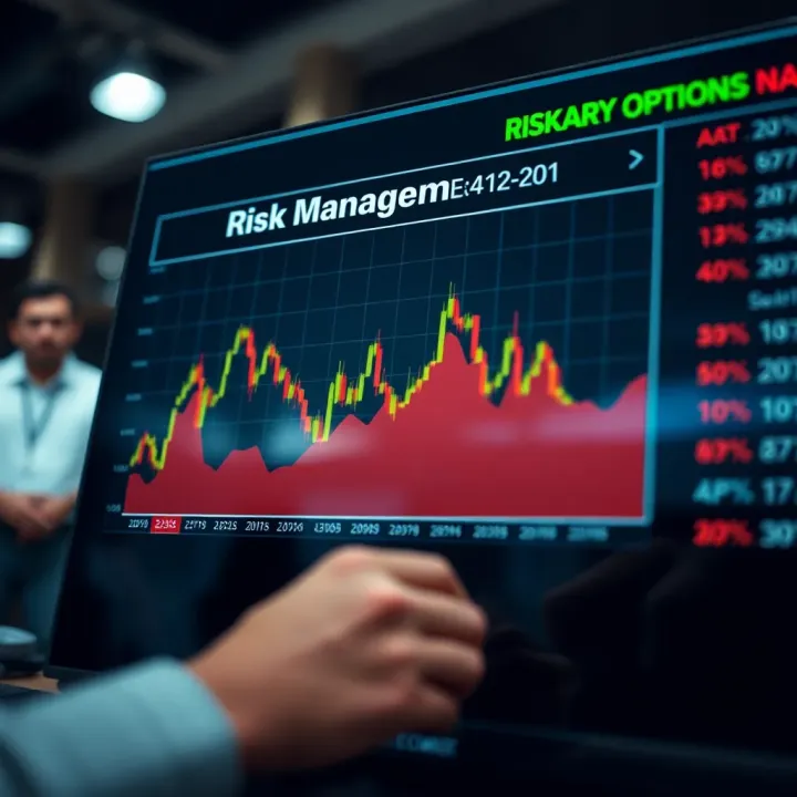 Effective Risk Management in Binary Options Investment Chart illustrating risk management strategies for binary options investors