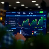 Illustration of a digital platform interface highlighting safe trading strategies and fraud protection tips