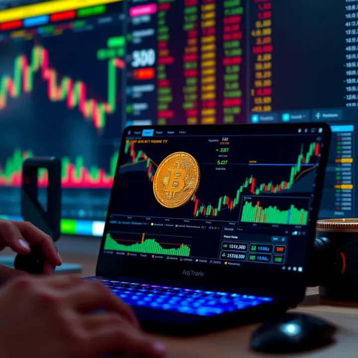 Illustration of key trading tools and strategies used in cryptocurrency day trading