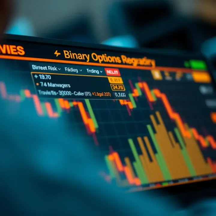 Effective Strategies and Risk Management in Binary Options Trading Graphic illustrating strategies and risk management techniques for binary options trading
